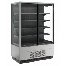 Холодильная горка универсальная Carboma FC20-07 VV 1,3-1 Standart фронт X1 версия 2.0 (0430)