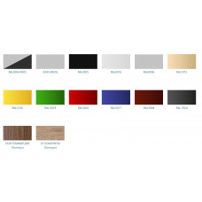 Холодильная горка универсальная Carboma FC20-07 VV 1,9-1 Standart фронт X1 версия 2.0 (9006-9005)