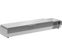 Холодильная витрина для ингредиентов Carboma A30 SM 1,0 с крышкой 0430