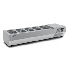 Холодильная витрина для ингредиентов Carboma A30 SM 1,2 (VT2-G (GN1/4))