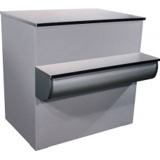 Прилавок кассовый Carboma G95 N 0,9-7 (П-1) (9006 декор серый)