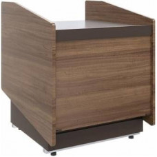 Прилавок кассовый Carboma KC80 N 0,8-7 (1008 темный дуб)