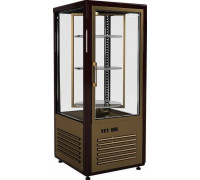 Шкаф кондитерский Carboma D4 VM 120-2 (R120Свр) (0109-0102 (коричнево-золотой))