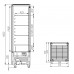 Шкаф кондитерский Carboma D4 VM 400-1 (R400C Carboma Люкс) (0430 Inox)