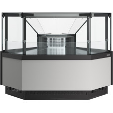 Витрина холодильная Carboma GC110 VM 5-1 версия 2.0 без боковин, цвет по схеме стандарт, внеш.угол