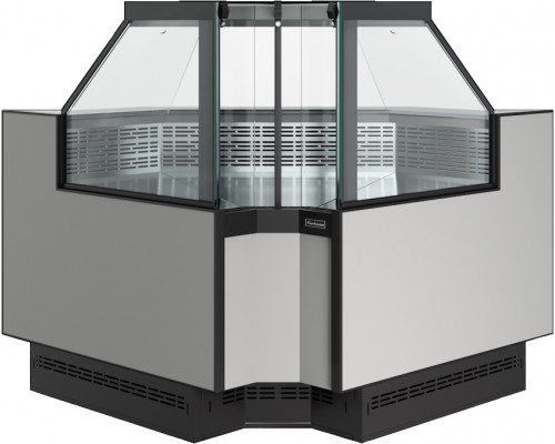Витрина холодильная Carboma GC110 VM 6-1 версия 2.0 с боковинами, 9006-0430, внутр.угол
