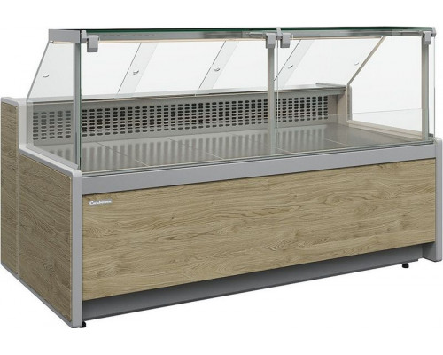 Витрина холодильная Carboma GC111 VM 3,75-1 (газлифт, динамика, 1010 Мариель)