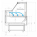 Витрина холодильная Carboma GC95 SM 1,5-1 версия 2.0 без боковин, 9006-0430