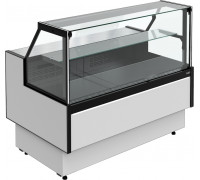 Витрина холодильная Carboma GC95 VM 1,5-1 версия 2.0 выдвижные поддоны, с боковинами, 9006-0430