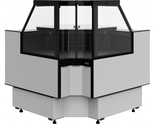Витрина холодильная Carboma GC95 VM 6-1 версия 2.0 без боковин, 9006-0430, внутр.угол