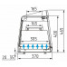 Витрина холодильная настольная Carboma AC38 SM 1,0-11