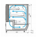 Витрина холодильная настольная Carboma AC59 VV 0,9-1 (0430)