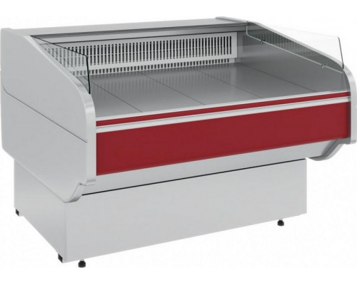 Витрина холодильная открытая Carboma G120 VM 1,5-2 (открытая, динамика) (цвет по схеме)