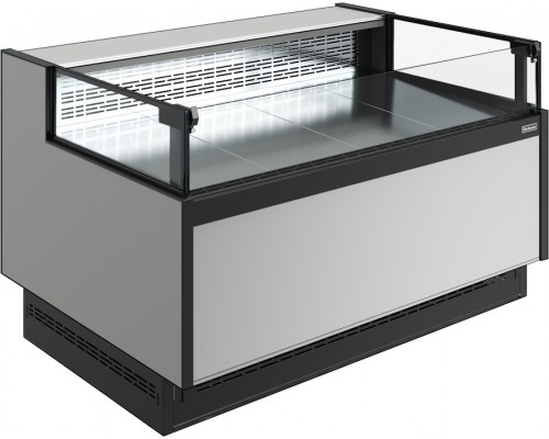 Витрина холодильная открытая Carboma GC110 SM 0,94-2 версия 2.0 с боковинами, 9006-0430