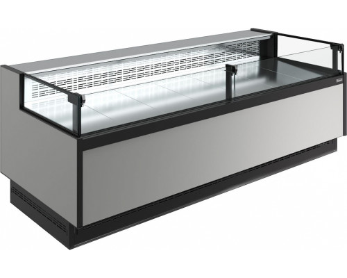 Витрина холодильная открытая Carboma GC110 SM 2,5-2 версия 2.0 без боковин, цвет по схеме стандарт