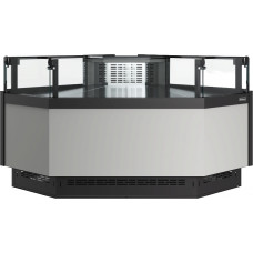Витрина холодильная открытая Carboma GC110 VM 5-2 версия 2.0 без боковин, 9006-0430, внеш.угол