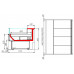 Витрина холодильная открытая с выносным агрегатом Carboma GC110 VM 2,0-2-1 (ВХСо-2,0 Carboma GC110 (динамика, без боковин, 1005 венге)