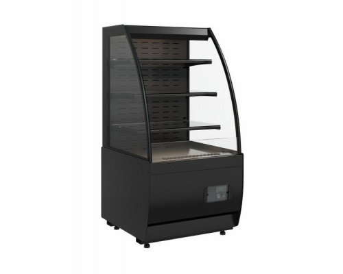 Витрина кондитерская Carboma K70 VM 0,6-2 Standart открытая, горка версия 2.0 (9005)