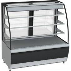 Витрина кондитерская Carboma K70 VM 0,9-2 Standart 9006-9005 (открытая)