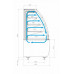 Витрина кондитерская Carboma K70 VM 0,9-2 Standart открытая, горка версия 2.0 (9005-0109)