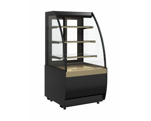 Витрина кондитерская Carboma K70 VM 1,3-2 Standart открытая версия 2.0 (9005-0109)