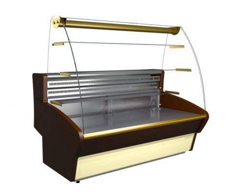 Витрина кондитерская Carboma K95 SM 1,2-1 (ВХСд-1,2 Паттерн 0107 Ольха)