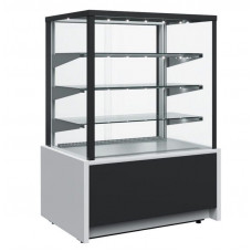 Витрина кондитерская Carboma KC70 VM 0,6-1 Light 9006-9005 (ВХСв-0,6д Carboma Cube Техно)