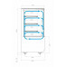 Витрина кондитерская Carboma KC70 VM 0,6-1 Light версия 2.0 (9005)