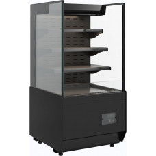 Витрина кондитерская Carboma KC70 VM 0,6-2 Standart версия 2.0 открытая, горка, без боковин, 9005