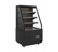 Витрина кондитерская Carboma KC70 VM 0,9-2 Standart открытая, горка версия 2.0 (9005)