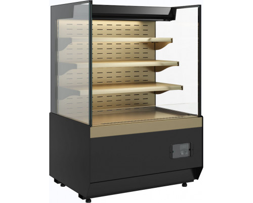 Витрина кондитерская Carboma KC70 VM 0,9-2 Standart версия 2.0 открытая, горка, без боковин, 9005-0109