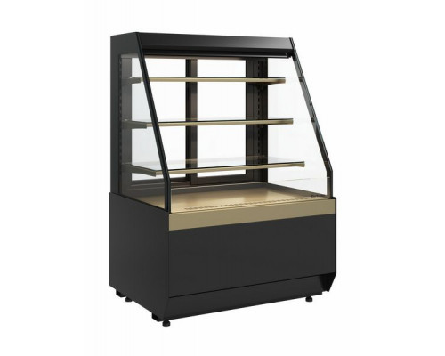 Витрина кондитерская Carboma KC70 VM 1,3-2 Standart открытая версия 2.0 (9005-0109)