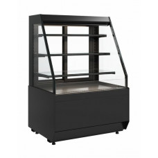 Витрина кондитерская Carboma KC70 VM 1,3-2 Standart открытая версия 2.0 (9005)