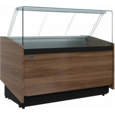 Витрина кондитерская Carboma KC80 SM 1,2-1 (1008 темный дуб)