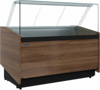 Витрина кондитерская Carboma KC80 SM 1,5-1 (1008 темный дуб)