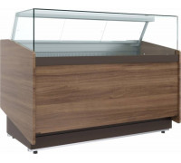 Витрина кондитерская Carboma KC82 SM 1,0-1 (1008 темный дуб)