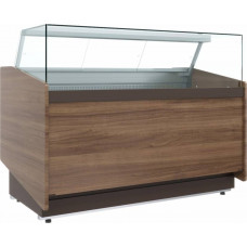 Витрина кондитерская Carboma KC82 SM 1,5-1 (1008 темный дуб)