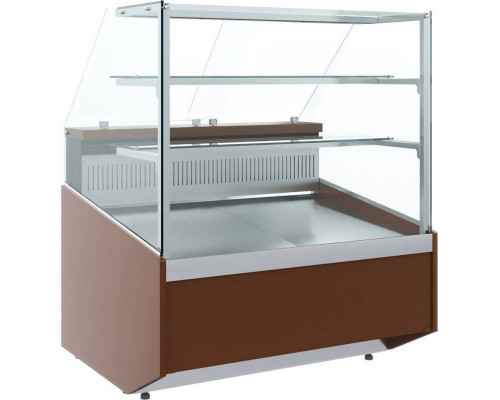 Витрина кондитерская Carboma KC95 SM 1,2-1 (1008 темный дуб)