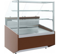 Витрина кондитерская Carboma KC95 SM 2,0-1 (1008 темный дуб)