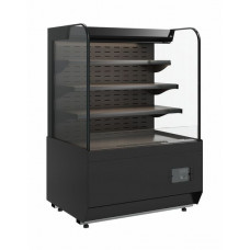 Витрина кондитерская Carboma KR70 VM 0,9-2 Standart открытая, горка (9005)
