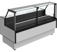 Витрина морозильная Carboma GC95 SL 1,8-1 версия 2.0 с боковинами, 9006-9005