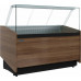 Витрина нейтральная Carboma KC80 N 1,2-1 (1008 темный дуб)