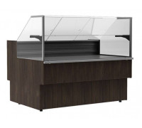 Витрина нейтральная напольная Carboma GC110 N 1,5-1 (Нейтральная 1,5 Carboma GC110) (1005 ВЕНГЕ)