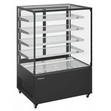 Витрина нейтральная напольная Carboma KC78-150 N 1,2-1 (9005)