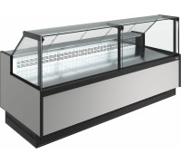 Витрина универсальная Carboma GC110 SV 2,5-1 версия 2.0 без боковин, 9006-0430