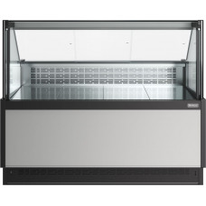 Витрина универсальная Carboma GC110 VV 1,25-1 версия 2.0 без боковин, Паттерн (0110 Мариель)