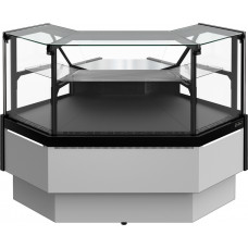 Витрина универсальная Carboma GC95 VV 5-1 версия 2.0 без боковин, 9006-0430, внеш.угол