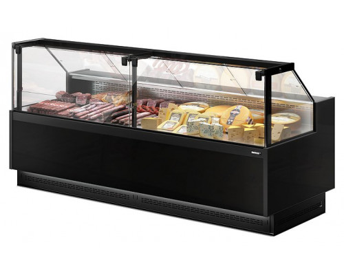 Витрина холодильная Galaxy 080 Plug-in 190 вентилируемая прессервы (9005-7021)