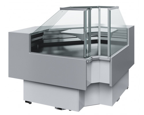 Витрина холодильная GC 110 VM-6 без боковин (ВХСу-2 Carboma GC110 внутренний 90 динамика) (1005 венге)