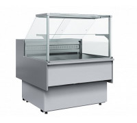 Витрина холодильная GC110 N 1,25-1 (Нейтральная 1,25 Carboma GC110) (1006 дуб)